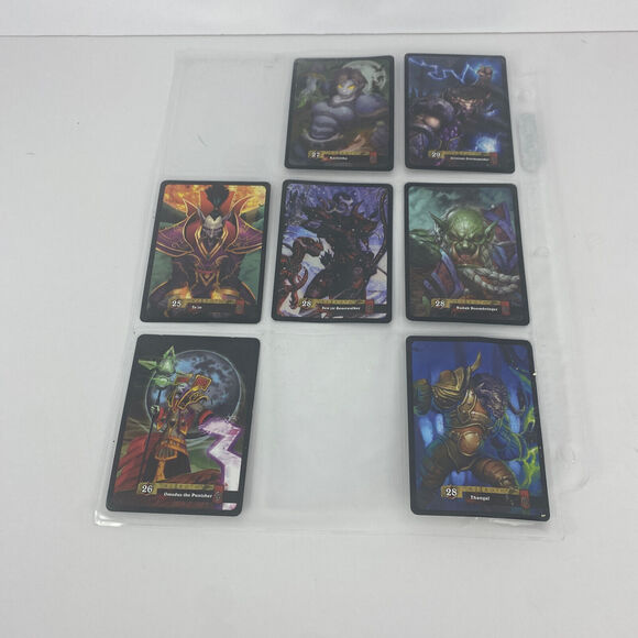Other - 2006 World of Warcraft Cards Lot of 7 Azeroth WOW TCG CCG